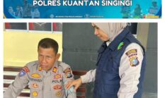 Pelayanan Kesehatan Personel Ops Keselamatan, Kapolres Kuansing Pastikan Anggota Tetap Prima