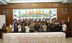 Coffee Morning Kapolres Kuansing Bersama Rekan Media, Perkuat Sinergi Jaga Kamtibmas