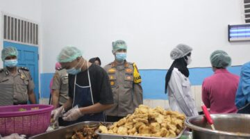 Kapolres Kuantan Singingi Tinjau Dapur SPPG, Pastikan Program Makan Bergizi Gratis Tepat Sasaran