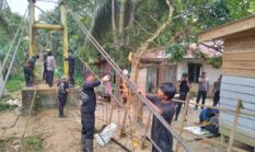 Bangun Harapan Warga Pucuk Rantau, Jembatan Merah Putih Presisi Masuk Tahap Pembaruan Struktur di Hari Ke-4