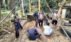 Progres Pesat, Jembatan Merah Putih Presisi Kini Tahap Pemboran dan Cor Pondasi