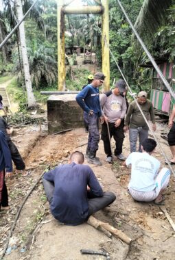 Progres Pesat, Jembatan Merah Putih Presisi Kini Tahap Pemboran dan Cor Pondasi