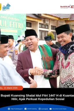 Momentum Idul Fitri, Bupati Suhardiman Ingatkan Pentingnya Kepedulian Sosial