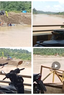 Diduga Marak, Puluhan hingga Ratusan Excavator PETI Beroperasi di Sangir Batanghari Dekat Bendungan