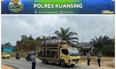 Personel Pos Pam Tanjung Pauh Laksanakan Gatur Lalin, Antisipasi Laka Lantas