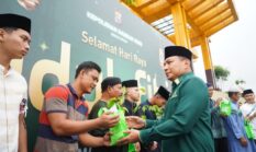 Polda Riau Bagikan Bibit Pohon Saat Silaturahmi Idul Fitri, Herry Heryawan: Amal Ekologis dan Investasi Hijau untuk Riau Lestari