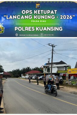 Personel Pos Pam Tanjung pauh Gatur Lalin,Antisipasi laka dan Pelanggaran