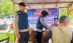 Klinik Terapung Polres Kuansing Layani Kesehatan Gratis di Pasar Modern Teluk Kuantan