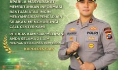 Komitmen Kapolres Siak: Siap Proses Semua Laporan dan Pastikan Penanganan Kasus Transparan