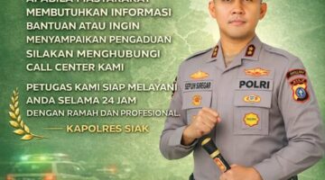 Komitmen Kapolres Siak: Siap Proses Semua Laporan dan Pastikan Penanganan Kasus Transparan