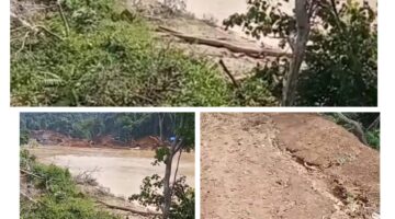 Diduga Marak, Puluhan hingga Ratusan Excavator PETI Beroperasi di Sangir Batanghari Dekat Bendungan, Jalan Warga Rusak – Masyarakat Minta Aparat Bertindak