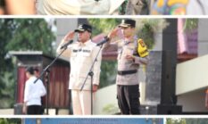 Bupati Suhardiman Pimpin Apel Gelar Pasukan Operasi Ketupat Lancang Kuning 2026 di Kuansing