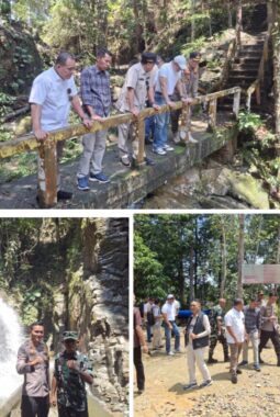 Forkopimda Kuansing Tinjau Air Terjun Guruh Gemurai, Pastikan Kesiapan Pengamanan Wisata