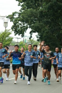 Launching Green Policing Run Polres Kuansing, Kapolres Tekankan Kepedulian Lingkungan