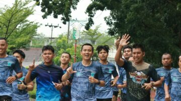 Launching Green Policing Run Polres Kuansing, Kapolres Tekankan Kepedulian Lingkungan