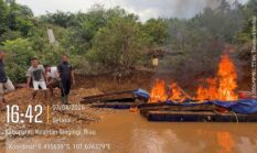 Polsek Benai Bersama Dubalang dan Warga, Patroli Sisir Titik Rawan PETI