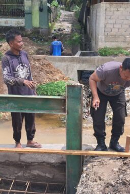 Polres Kuansing Percepat Pembangunan Jembatan Merah Putih Presisi, Progres Capai 20 Persen