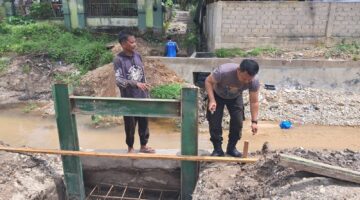 Polres Kuansing Percepat Pembangunan Jembatan Merah Putih Presisi, Progres Capai 20 Persen