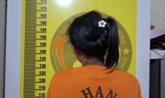 Tim Elang Kuantan Gerebek Kontrakan, Perempuan Pengguna Sabu di Sungai Jering Diamankan