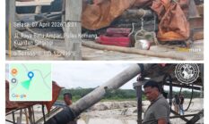 Polsek Kuantan Tengah Bersama Sat Reskrim Polres Kuansing Tertibkan Aktivitas PETI