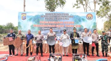 Zero PETI Digeber: Polda Riau Bongkar 29 Kasus, Ribuan Rakit Tambang Ilegal Dimusnahkan