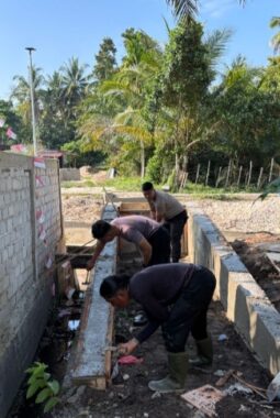 Jembatan Merah Putih Presisi di Desa Logas Hampir Rampung, Progres Capai 75 Persen