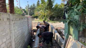 Jembatan Merah Putih Presisi di Desa Logas Hampir Rampung, Progres Capai 75 Persen