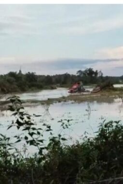 Puluhan Aktivitas PETI di Sungai Hulu Teso Gunung Sahilan Diduga Bebas Beroperasi