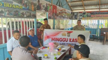 Melalui Minggu Kasih, Polsek Pangean Perkuat Kedekatan dengan Masyarakat Desa Sako
