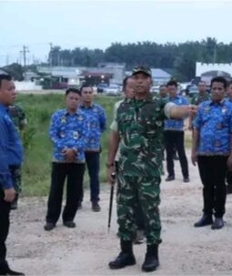 Danrem 031/Wirabima Tinjau Langsung Pembangunan Makodim Kuansing, Pastikan Berjalan Optimal