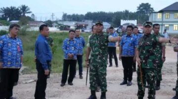 Danrem 031/Wirabima Tinjau Langsung Pembangunan Makodim Kuansing, Pastikan Berjalan Optimal