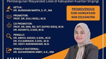 Kiprah Diakui Akademisi, Bupati Suhardiman Dipercaya Jadi Penguji Disertasi Doktor