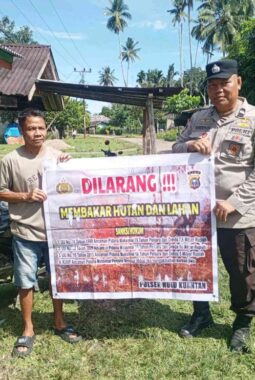 Jajaran Polres Kuantan Singingi Gencarkan Upaya Pencegahan dan Antisipasi Karhutla