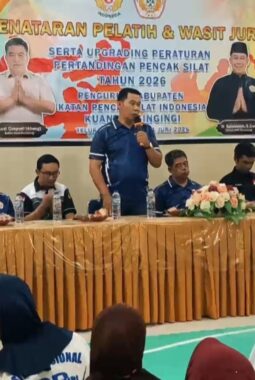 IPSI Kuansing Gelar Penataran dan Pelatihan Wasit Juri Pencak Silat Tahun 2026