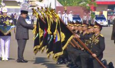 Presiden Prabowo Beri Nugraha Sakanti kepada Polda Riau, Kapolda: Penghargaan Ini Milik Seluruh Personel
