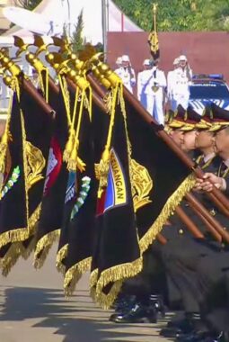 Presiden Prabowo Beri Nugraha Sakanti kepada Polda Riau, Kapolda: Penghargaan Ini Milik Seluruh Personel