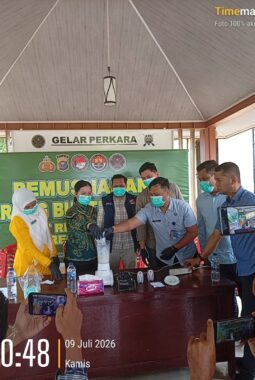 Polres Kuantan Singingi Musnahkan 50,67 Gram Sabu, Disaksikan Berbagai Pihak Terkait