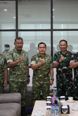 Pangdam XIX Tuanku Tambusai Terima Audiensi Sesko AU, Perkuat Sinergi Antarmatra