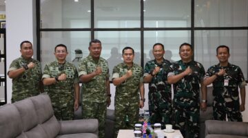 Pangdam XIX Tuanku Tambusai Terima Audiensi Sesko AU, Perkuat Sinergi Antarmatra