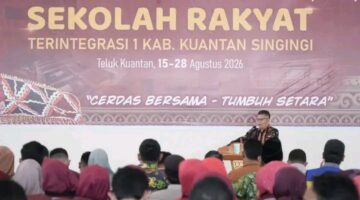 Titip Harapan di Sekolah Rakyat, 392 Anak Riau Siap Menatap Masa Depan