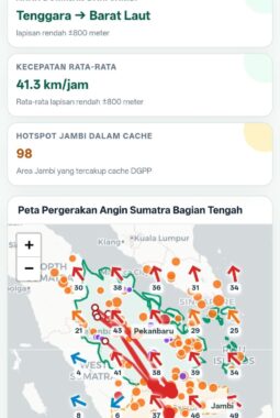 Polda Riau Pastikan Asap Kampar Kiriman Jambi Berdasarkan Citra BMKG dan Arah Angin