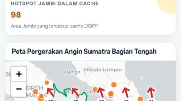 Polda Riau Pastikan Asap Kampar Kiriman Jambi Berdasarkan Citra BMKG dan Arah Angin
