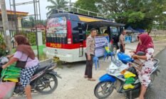 Gerakan Pangan Murah, Polres Kuansing Salurkan 1 Ton Beras SPHP untuk Masyarakat