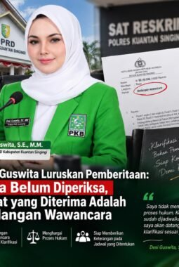 Desi Guswita Luruskan Pemberitaan: Saya Belum Diperiksa, Surat yang Diterima Adalah Undangan Wawancara
