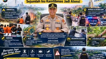 Polda Riau Perkuat Deteksi Dini dan Patroli, Sejumlah Isu Kamtibmas Jadi Atensi
