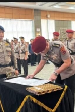 Empat PJU Polda Sumbar Berganti, Jabatan Strategis Diisi Pejabat Baru