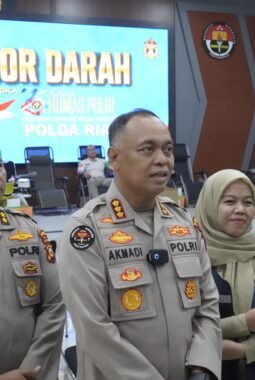 Sambut Hari Jadi ke-75 Humas Polri, Polda Riau Gelar Donor Darah sebagai Wujud Nyata Kepedulian kepada Masyarakat