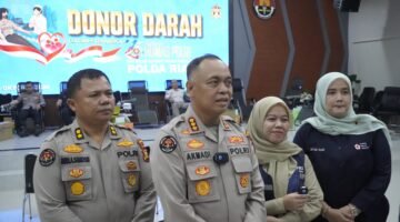 Sambut Hari Jadi ke-75 Humas Polri, Polda Riau Gelar Donor Darah sebagai Wujud Nyata Kepedulian kepada Masyarakat