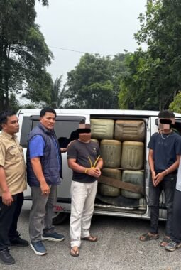 Polres Kuansing Ungkap Dugaan Penyalahgunaan BBM Bersubsidi, 2.400 Liter Pertalite Disita