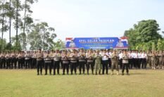 Kapolres Kuansing Pimpin Apel Operasi Patuh Lancang Kuning 2026